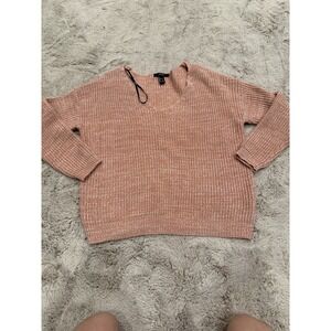 Women's Size Small Forever 21 Sweater - Coral